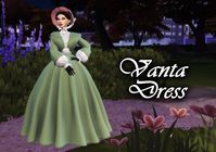 Gift 4 - Vanta Dress | SimsToMaggie on Patreon