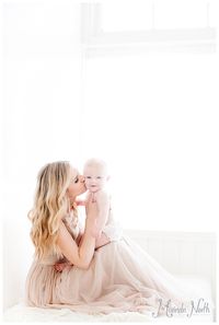 Light and Airy Baby Photography in Studio - Newborn Photography Los Angeles: Baby & maternity photography Los Angeles-based in Long Beach