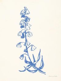 size: 12x9in Art Print: Bluebells I by Sara Zieve Miller :