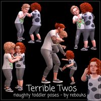 Terrible Twos!
Naughty Toddler Poses