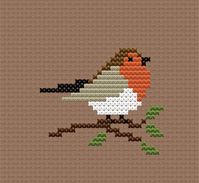 Simple yet lovely Robin Cross Stitch Pattern -  Ideal for Beginners to Learn and Enjoy the Stitching Craft.  You can create your own charming artwork with this easy-to-follow design. The charming robin motif will bring joy and cheer to your loved one's or your children's cross-stitch projects. Its vibrant colors are sure to bring a smile to anyone's face. Aida: 14 count ( 5,5 per cm) Pattern Size: 28 x 24 stitches Finished Size: 2,04 x 1,7 inches ( 5 x 4 cm ) This is a DIGITAL INSTANT DOWNLOAD.