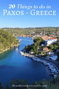 20 fabulous things to do in Paxos, Greece