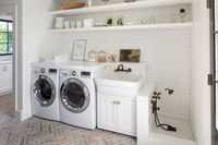 A Luxurious Dog Shower? Yup, This House Has One If you have a dog, this might cause mudroom envy.