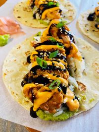 Shrimp Tempura Sushi Tacos - Cooks Well With Others