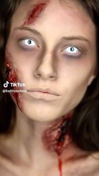 Zombie Halloween Makeup Tutorial