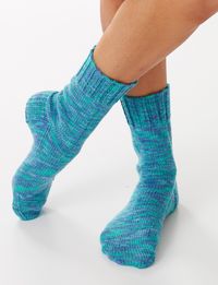 Yarnspirations.com - Bernat Basic Socks  - Patterns  | Yarnspirations