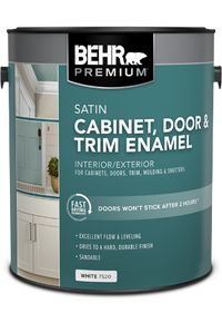 Interior Cabinet, Door & Trim Satin Enamel | BEHR PREMIUM® | Behr