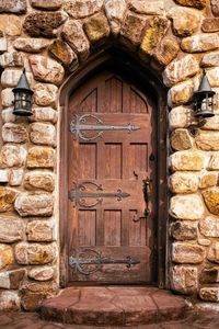 highland castle door