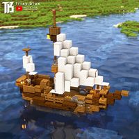 ▪️A few small boat designs for your Minecraft survival world! Which is your favourite? ⛵️ 🧠 FOLLOW @trixy.blox for more 💾 SAVE this post f… | Instagram