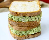 Avocado Tuna Salad from @TheHealthyMaven.