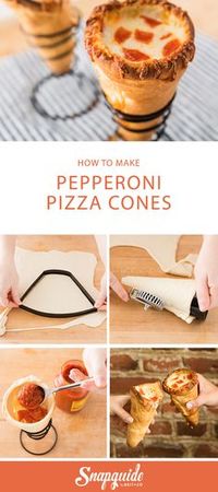 This pizza cone recipe is GENIUS.