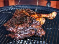 BBQ112/17: Smoked Goat Shoulder - KungFuBBQ: