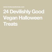 24 Devilishly Good Vegan Halloween Treats