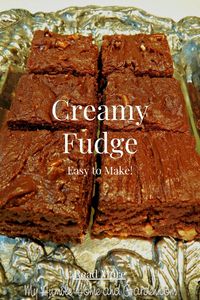 Perfect Chocolate Fudge!  Does the thought of making this homemade treat scare you?  Messing with thermometers, using a cup of water to determine a soft ball stage, and beating it until it cools is not necessary with this recipe!   Follow these easy directions and you will have the best, creamy fudge, you have ever had, and it will be perfect every time!