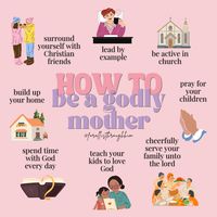 Do you know how to be a godly mother to your children? In celebration of Mother's Day, I will be sharing with you 8 biblical tips to become a godly mother to raise godly children. #godlymother #mother #motherhood #mothersday #christianmothers #mum #godlywife #wife #christianwomen #womanofgod #faithwoman #biblicalwomanhood #raisingchildren #singlemother #christianblogger #faithblogger