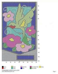 Hummingbird Garden Flag