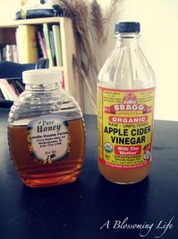 @Britta Nystul  Natural Allergy Relief Drink  1 Tbs local honey  1 Tbs raw organic apple cider vinegar  warm water