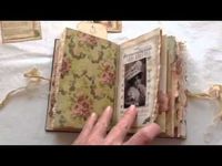 Vintage lady junk journal - YouTube