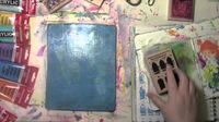 Rubber Stamps and the Gelli Plate with Carolyn Dube