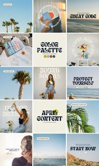 Instagram profile feed inspiration: find beautiful, creative, and engaging Instagram profile layouts to help you design your own