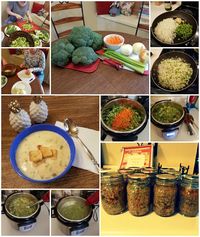 Texas Kirkwoods: Canning Broccoli Soup