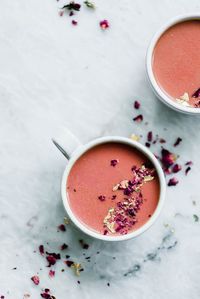 A 7 minute recipe for Pink Moon Milk with Almond Breeze.