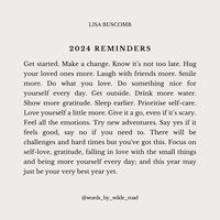 My 2024 reminders from earlier in the year that are still so relevant today 🖤 Which reminder do you need the most?