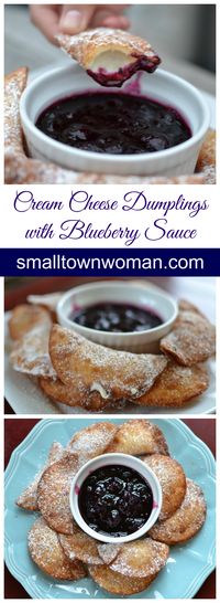 With just a handful of ingredients you can have these hot little cream cheese dumplings in your hands!