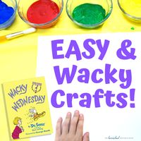 EASY Wacky Wednesday Crafts