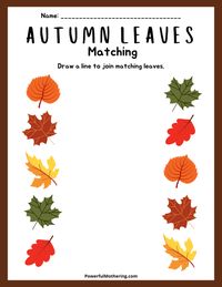 Printable Fall Activities For Kids