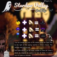 🎃 ₊˚✧ ﾟ. #Stardewvalley #junimo #outfits #stardewvalleygame #game Qualquer dúvida só comentar. ^^ ₊˚  Instagram: Sayuri_lly