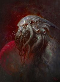 ArtStation - Cthulhu Portrait, Thomas Elliott