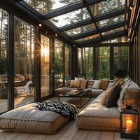 Conservatory - Size, Functionality, Uses, Furniture And Renovati