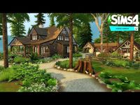 COPPERDALE HORSE RANCH | The Sims 4 | Speed Build | No CC - YouTube