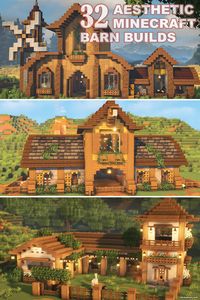 Ready to build a 🏕️ barn in Minecraft? Our guide features 32 unique designs, perfect for storing livestock and food. Each comes with a video tutorial to guide you through the process. Click to start your next Minecraft project today and create a barn that will enhance your farming gameplay and impress your friends!