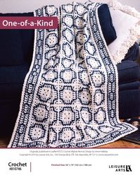 Leisure Arts Crochet Afghan Revival One-of-a-Kind ePattern