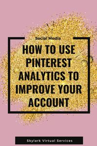 Pinterest analytics is the built-in analytics that Pinterest offer and is something that every business owner should get to know.  But which sections have information that really help you and which are more like vanity metrics?  Check out my new post where I look at the sections I use as a Pinterest manager and what part Google Analytics plays in assessing my account #pinterest #pinteresttips #pinterestanalytics #analytics #googleanalytics