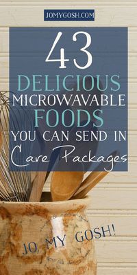 ♥️ this list of microwavable foods that can be sent in care packages and easily prepared-- just hot water or a microwave needed. deployment, missionary, college