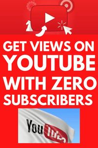 Get views on YouTube with zero subscribers, here's how. How to get views when starting out on YouTube. Getting YouTube viewers and subscribers when you start from 0. #YouTubeViews #YouTube