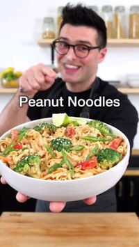 @goveganchallenge on Instagram: ""GET The Complete Plant Based Cookbook - Over 200+ Delicious Vegan Recipes Including 30-day Meal Plans" =>> LINK IN BIO 🔗 @goveganchallenge

1️⃣ or 2️⃣? Which #recipe would you try?👇

By @Theplantbasedschool

1️⃣ 20-min Peanut Noodles 🥜

⭐️ GET RECIPE: https://theplantbasedschool.com/peanut-noodles/

Peanut noodles are a delicious south-east Asian-inspired noodle recipe that is easy to put together in less than half an hour with your favorite noodles, veggies of choice, and a quick and easy peanut sauce.

⭐️ INGREDIENTS:
8 ounces dry noodles double the amount if you use pre-cooked noodles like vacuum-packed udon noodles.

Peanut Sauce
½ cup peanut butter
⅓ cup soy sauce
3 tablespoons lime juice
2 tablespoons maple syrup
2 teaspoons sriracha sauce
1 clove