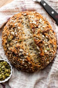 Seeded Oat Bread (No Kneading!) - Sally's Baking Addiction