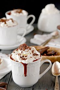 Thick spiced italian hot chocolate. The only hot chocolate I'll drink these days...