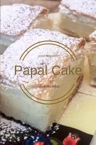 Try John Paul II's favorite pastry, authentic Polish Kremówka Papieska, Papal Cream Cake #polish #recipe #pope #cream #cake #authentic #napolean #puffpastry