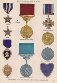 Decorations & life-saving medals awarded in all services