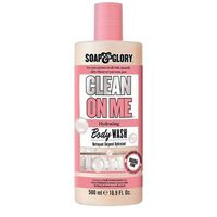 When it comes to the function of Soap & Glory Clean on Me™ Clarifying Body Wash, the clue is in the name. Clean on Me™ shower gel body wash has a 2-in-1 formula that delivers a luxurious lather with built-in body lotion for skin that feels clean, soft, and ultra-hydrated. With 100 washes per bottle, you can enjoy refreshed and nourished skin again and again. Your skin will love the rich creamy texture of the built-in shower lotion and your senses will delight in the cult-classic Original Pink™ f