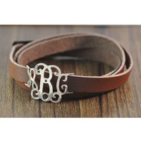 Wholesale Custom monogram bracelet, personalized leather bracelet, alloy charm, sports style, man's jewerly on Etsy, $12.99