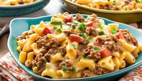 Cheesy Beef Macaroni