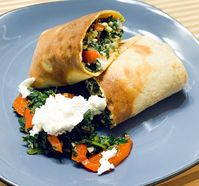 Kendall Reagan Nutrition Center recipe of the month - Savory herb veggie crepes - College of Health and Human Sciences