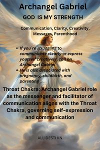 Archangel Gabriel brings clear communication, guidance and inspiration. Call on him when you need clarity or support with creative endeavors. #archangelgabriel #communication #clarity #creativity #inspiration #DivineGuidance #Parenthood