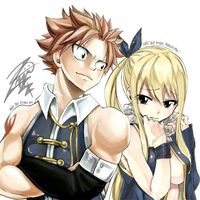 Natsu et Lucy fairy tail Follow Our Pinterest For More Anime Daily